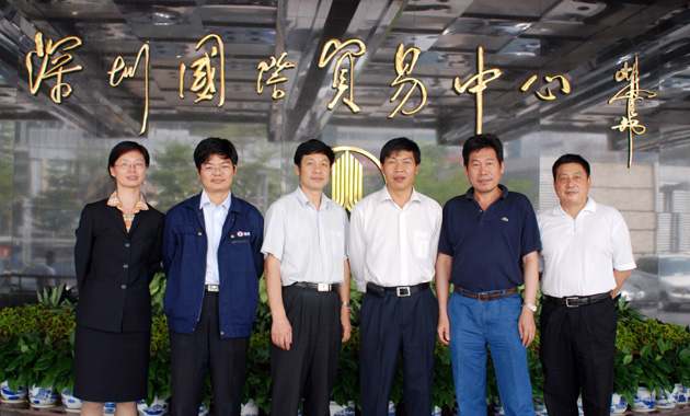 鄭州興國貿(mào)王總來深參觀